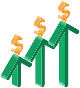 Coin stack illustration